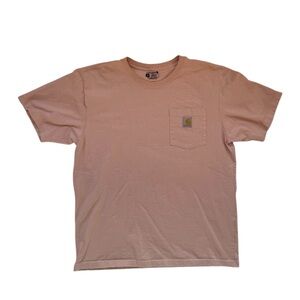 Carhartt Loose Fit Tee / Heavy Weight in Light Pink